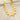 Gouden hartjes ketting romance