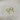 Petite love earrings gold