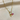 Schakelketting met bedels hartje