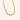 ketting met kleine hartjes goud rvs