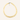 kralen ketting met hartjes beige