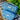 Azure Stripe Toiletry Bag