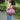 Berry Pansy Medium Duffle Bag