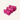Fel roze toilettasjes drie maten set 