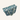 Indigo blue bag blauw met witte bloemenprint