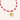 Sugar Flame Necklace