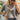 Trendy lange ketting met hartjes outfit