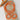 Oranje hartjes kralen kettingen en armbandjes