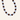 grote gekleurde kralen ketting blauw bruin trendy