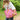 lemonade reversible bag citroenen roze strepen gele ruiten