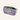 Make-up tas lila met bloemen, ritssluiting en lila kwast