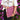 purple posey laptophoes donker paars bloemenprint