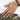 small drops ring subtiel goud rvs