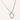 statement ketting ovalen bedel stainless steel