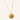 sun kissed necklace goud rvs